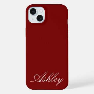 Personalized Name Stylish Modern Elegant Minimal 