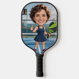 Personalized Paddle/Pickleball Star Caricature