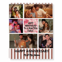 Personalized Photo Memory Display for Anniversary