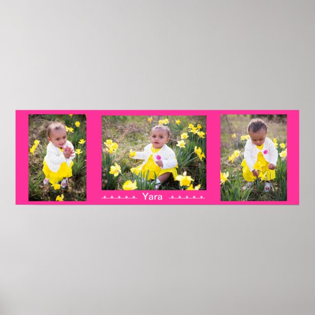Personalized Picture Poster - Yara (Frente)