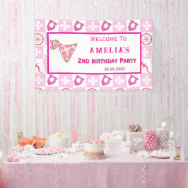 Personalized Pink Cowgirl Birthday Party 