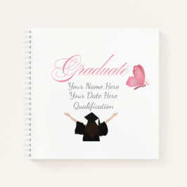 Personalized Pink Graduate Gift, Custom Name 