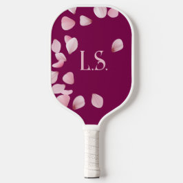 Personalized Pink Petals Monogram