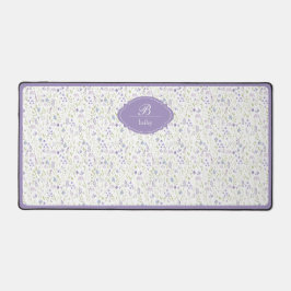 Personalized Purple Floral