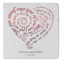 Personalized Romantic Couple's Quote Keepsake
