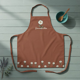 Personalized Rustic Farmhouse Apron for Kitchen 