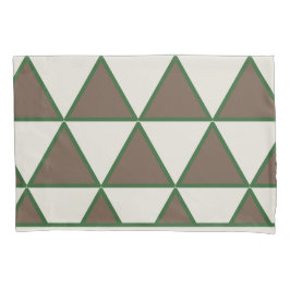 Personalized Sage Green Taupe Triangle Modern Chic