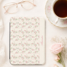 Personalized Vintage Floral Monogram
