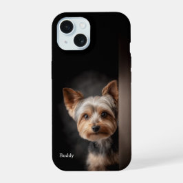Personalized Yorkshire Terrier Portrait