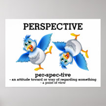PERSPECTIVA - Poster de atitude