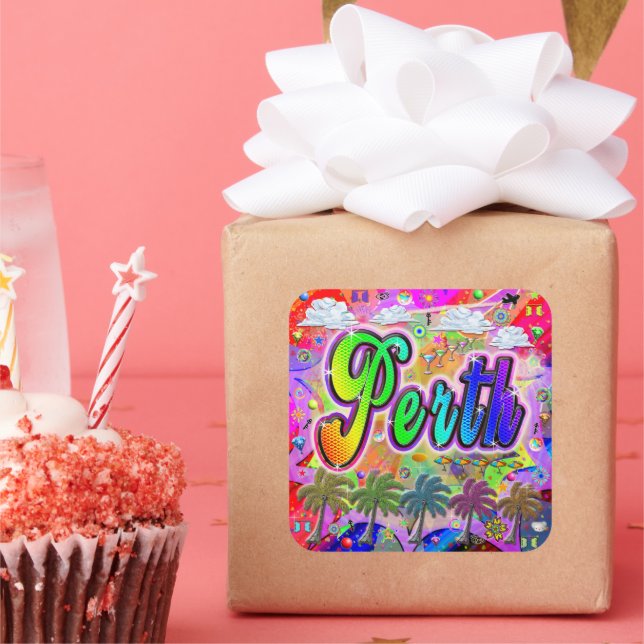 Perth Vista Express Adesivo (Festa)