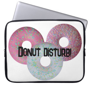 Perturbação da rosquinha! Capa para laptop