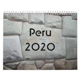 Peru - Calendário 2020