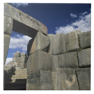 Peru, Cuzco, fortaleza de Sacsayhuaman, bom exempl