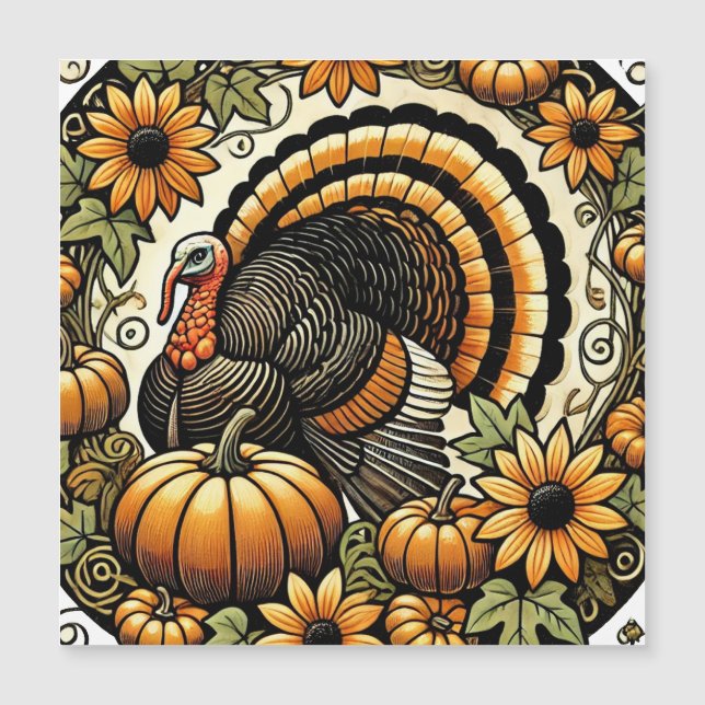 Peru de Ação de Graças (Frente)