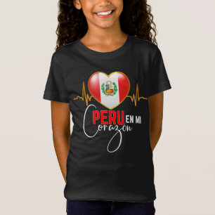 Peru en mi Corazon - Camisa do Orgulho Peruano