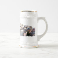 Perugia, Italia afligiu a caneca de cerveja da