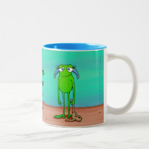 Pés a alienígena, caneca