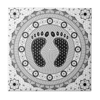 Pés da mandala