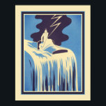 "Pesadelo" 1930 Art Deco Impressão<br><div class="desc">"Pesadelo" 1930 Art Deco Impressão. 11x14 mostrado aqui,  disponível em outros tamanhos.</div>