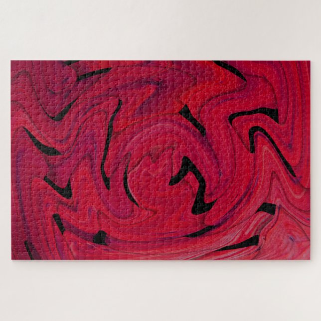 Pesadelo cor-de-rosa - quebra-cabeça (Horizontal)