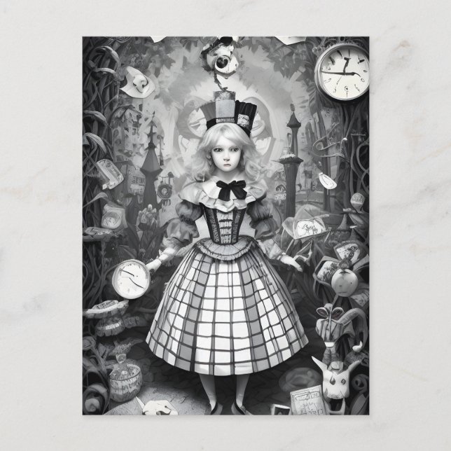 Pesadelo no cartão postal do Tea Party (Frente)