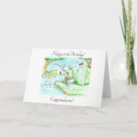 Pesca - Cartão de Aniversário 70