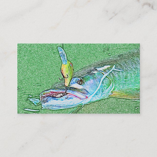 PESCA - cartão de visita CUSTOMIZÁVEL (Frente)