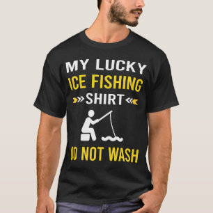 Pesca De Gelo Com Camisa De Luz