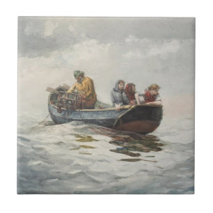 Pesca do caranguejo (por Winslow Homer)