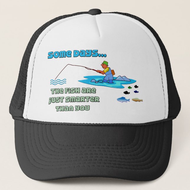 Pesca Engraçada Que Pesca Boné De Pesca De Humor (Frente)