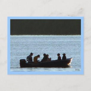 Pesca no Cartão Postal Sunset