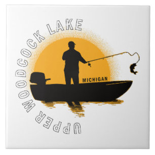 Pesca no Lago Michigan
