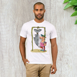 Pescador Com Sua Camiseta De Captura