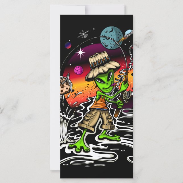 Pescador espacial (Frente)