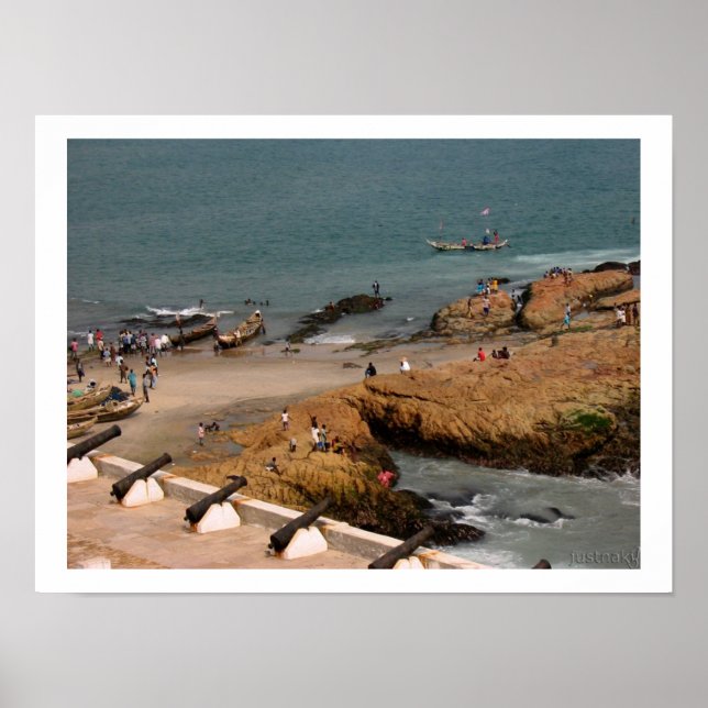 pescador na poster de trabalho (Frente)