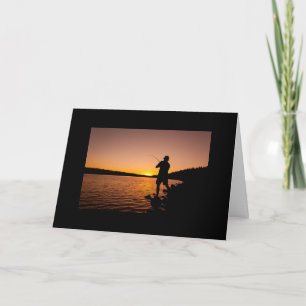 "PESCADOR" NO CARTÃO DE ANIVERSÁRIO