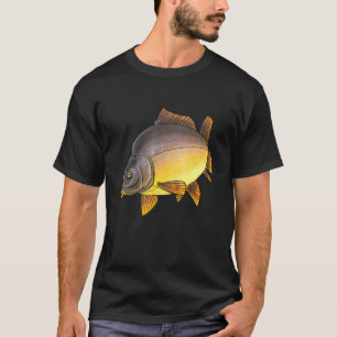 Pescadores de Carpa Pesca Camiseta Homem Mulher