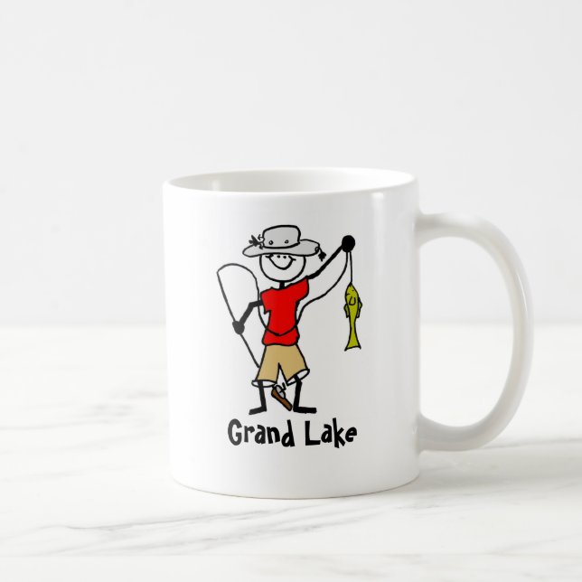 Pescando o lago grande, captura da caneca de café (Direita)