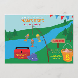 Pescar deixou-nos convite azul dos peixes da festa