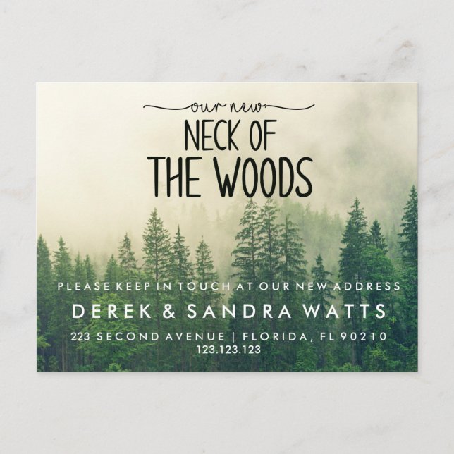 Pescoço da floresta | Anúncio em Movimento Moderno (Frente)