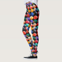Pescoço Tradicional Colorido', Leggings Damas