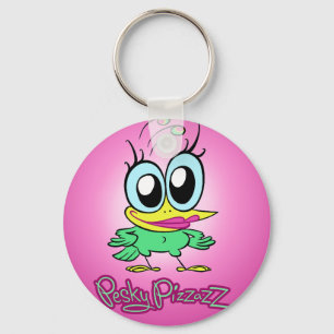 Pesky Pizzazz Chaveiro