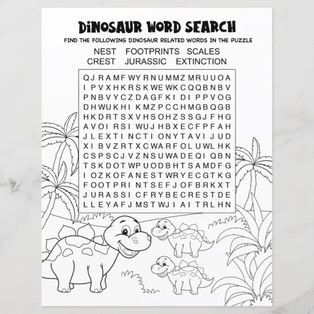 palavras cruzadas do dinossauro do vetor. questionário brilhante e colorido  para crianças. atividade de quebra-cabeça com pterodáctilo, estegossauro,  tiranossauro, parasaurolophus, triceratops, protoceratops, diplodocus,  t-rex. 4299121 Vetor no Vecteezy