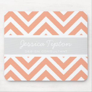 Pêssego Chevron Mousepad TBM