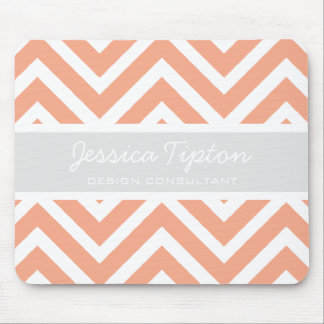 Pêssego Chevron Mousepad | TBM