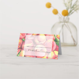 Pêssegos - cartões de casamento