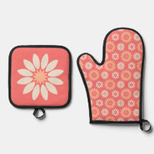 Pêssegos Estilizados e Creme Floral