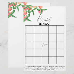Pêssegos - jogo do bingo Chá de panela