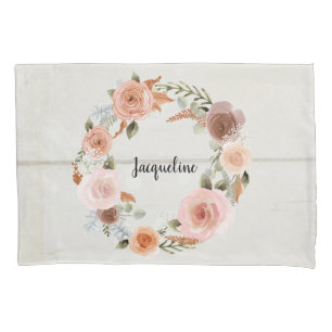 Pessegueira Floral BOHO Wreath Russo Wood Girl